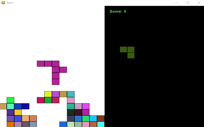 Tetris game